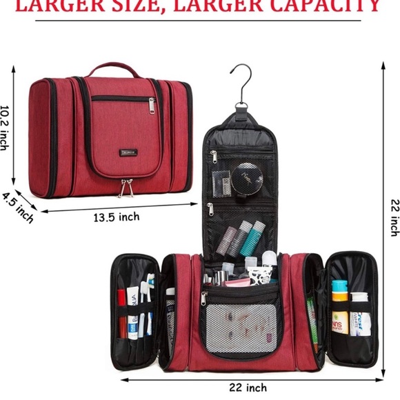 Extra large toiletry bag - Picture 3 of 7